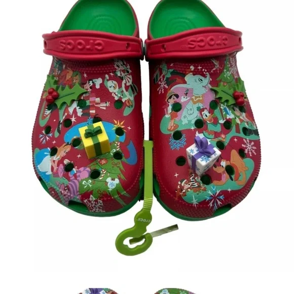 Disney Parks Holiday Christmas
New 
Crocs Mickey & Friends Clogs
W7 M5 UNISEX - Picture 4 of 7
